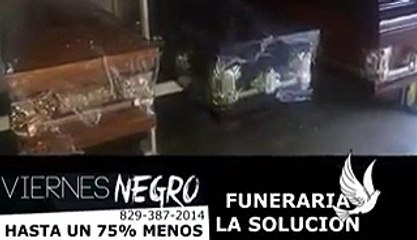 También una funeraria ofrece especiales por viernes negro