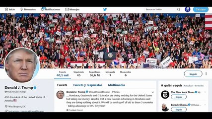 Trump amenaza con cerrar la frontera con México si no logra fondos para muro