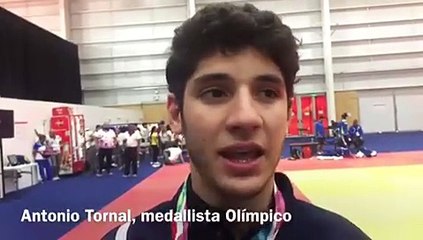 Antonio Tornal y Luis Mejía, Juegos de la Juventud