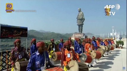 India inaugura la estatua más alta del mundo