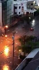 Inundación en El Piantini