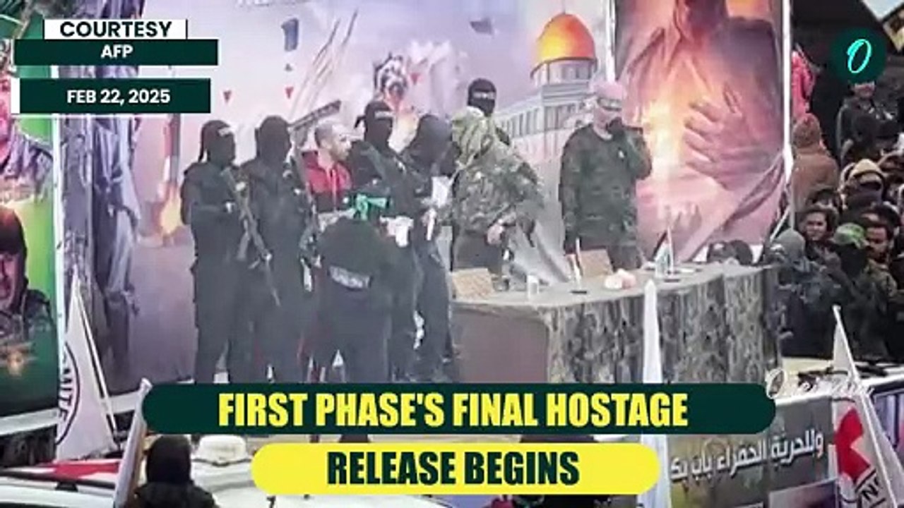 BREAKING| Hamas Parades Long-Held Hostage Avera Mengistu, Tal Shoham | Israel-Hamas Last Swap Begins