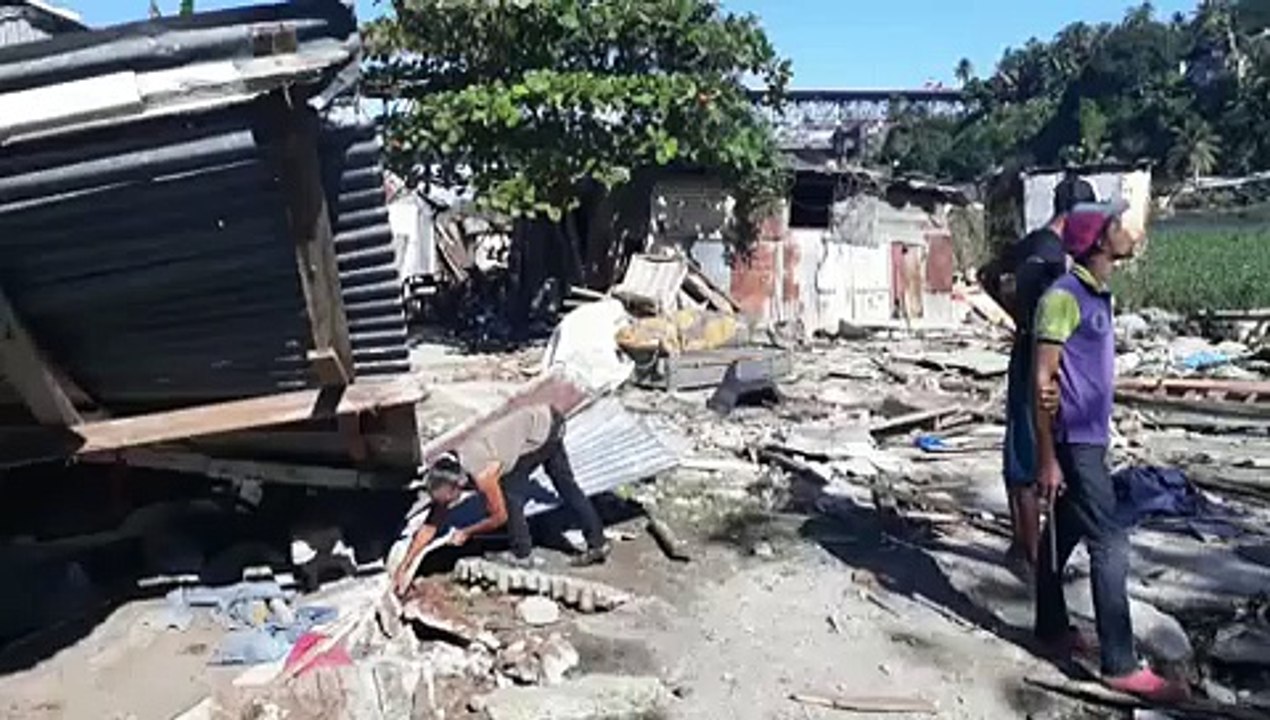 Quejas de desalojados en Los Guandules