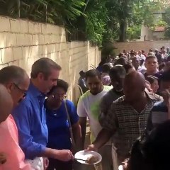 Abinader en actividad de agropecuarios