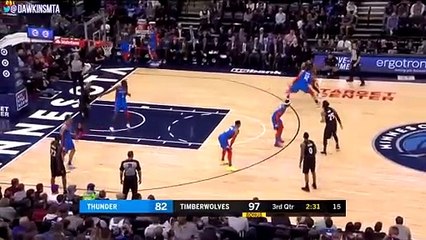 Karl Anthony Towns anota 41 puntos ante Oklahoma Thunder