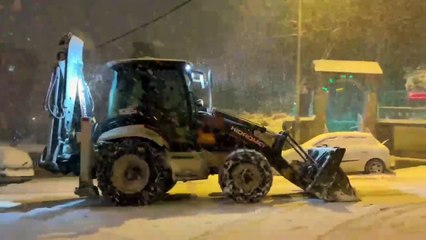 Sinop Belediyesi karla mücadele çalışmaları