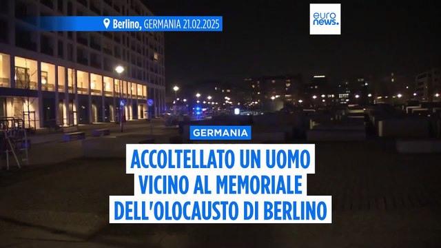 Berlino, attacco al memoriale dell'Olocausto: un uomo gravemente ferito