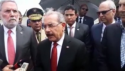 Llegada de Danilo Medina