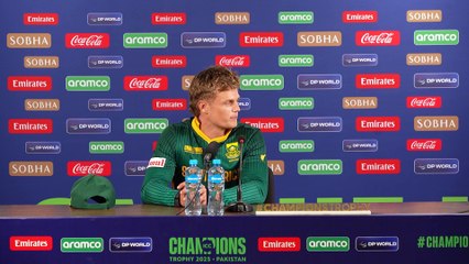 Ryan Rickelton, 103, on South Africa's Champions Trophy hammering of Afghanistan