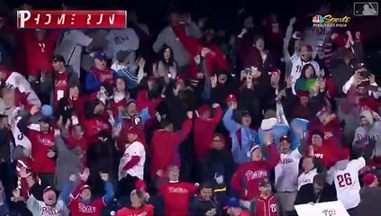 Bryce Harper, 1er jonrón frente a los Nacionales