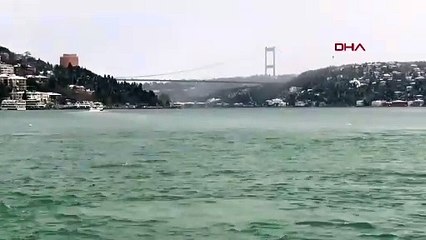 İstanbul'da beklenen tipi öncesi boğaz trafiği askıya alındı