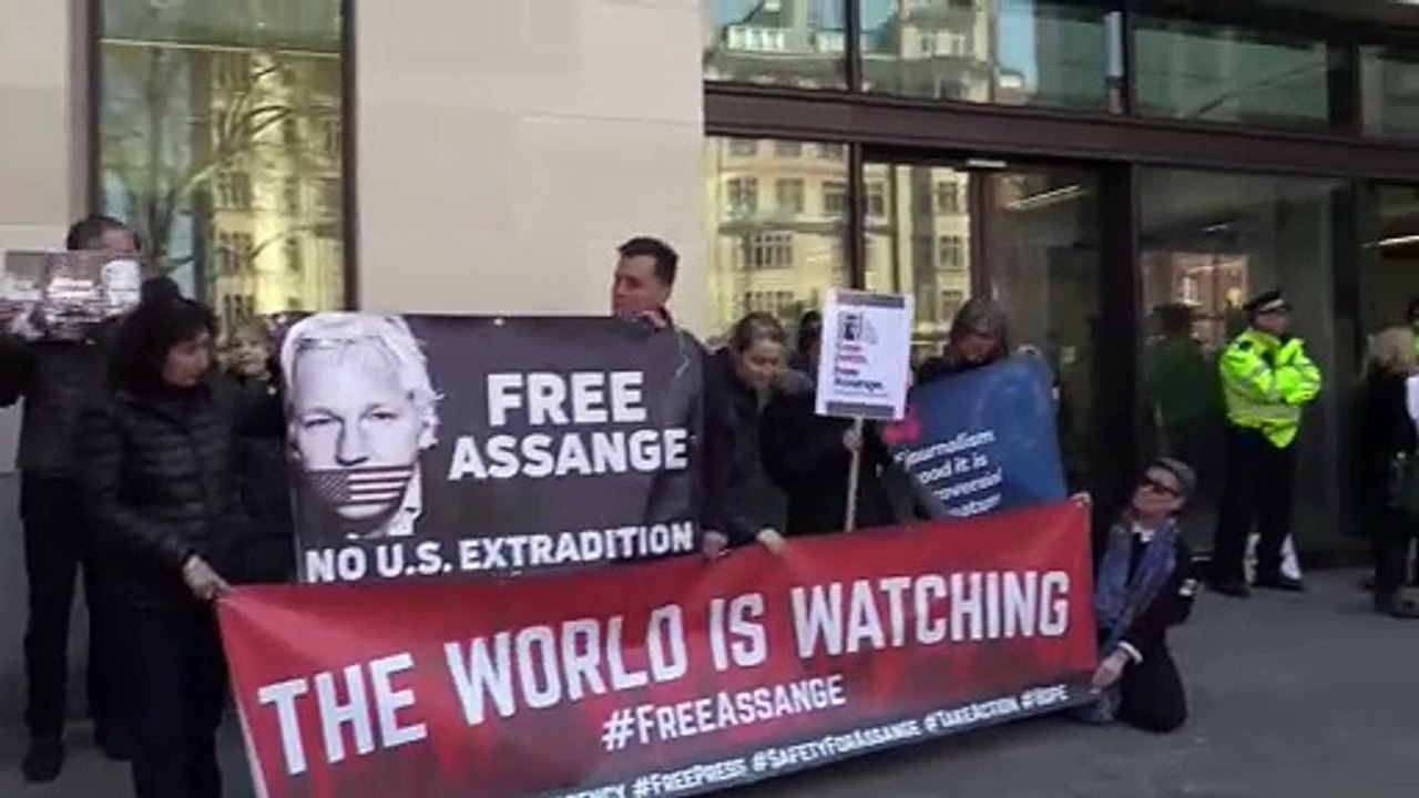 EEUU presenta 18 nuevos cargos contra Assange, entre ellos uno por espionaje