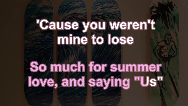 Karaoke♬ august - Taylor Swift 【No Guide Melody】 Instrumental