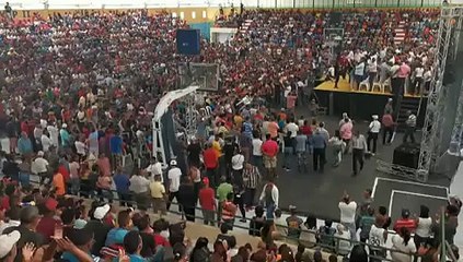 En Moca y en Mao realizan acto masivo en apoyo al presidente Danilo Medina