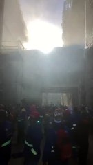 Desorden en la planta Punta Catalina