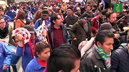 Evo Morales entrega plan de gobierno basado en igualdad y crecimiento