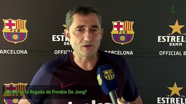 Ernesto Valverde valora los fichajes del equipo