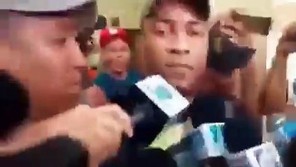 Reacción de Kanqui tras dictársele prisión preventiva