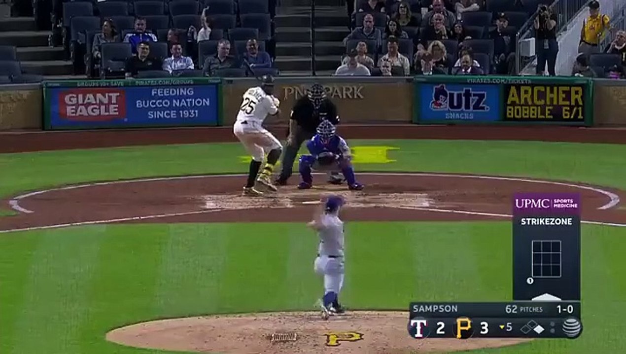 Gregory Polanco pega su primer cuadrangular