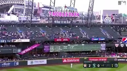 Jonrón de Robinson Chirinos, en triunfo de Astros