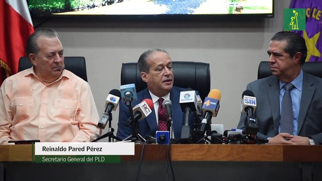 Reinaldo Pared Pérez expresa su opinión sobre conflictos en el PLD