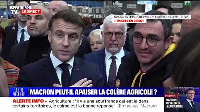Normes agricoles: On ne veut pas de décroissance agricole, ni en France ni en Europe , affirme Emmanuel Macron