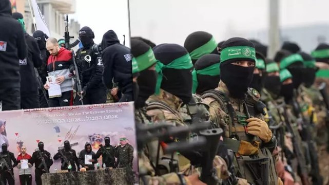 Hamas, İsrail ile esir takası kapsamında Gazze Şeridi’ndeki 2 İsrailli esiri Kızılhaç’a teslim etti