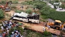 Al menos 29 muertos en un accidente de autobús en India