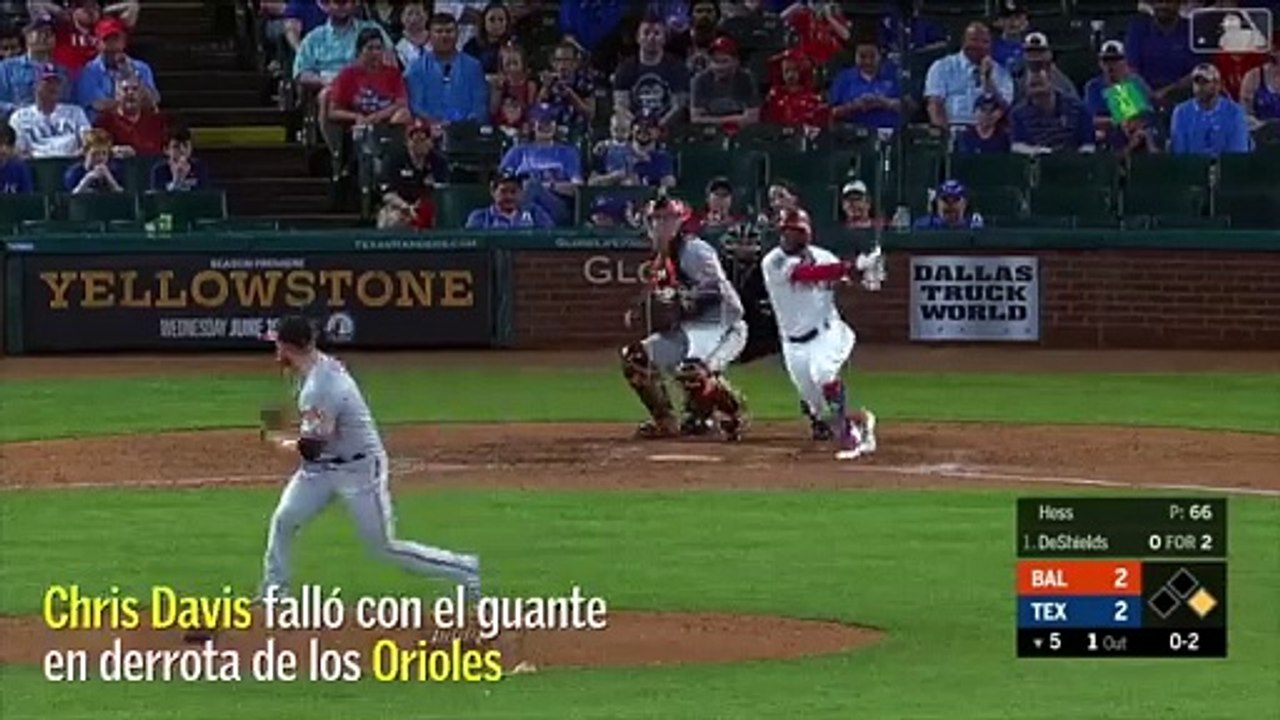 Chris Davies falló con el guante