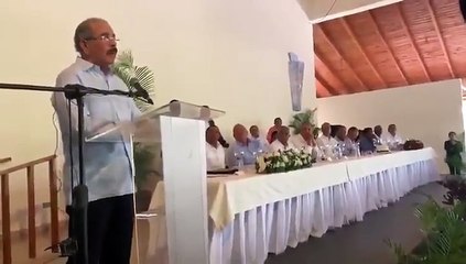 Declaraciones Danilo Medina