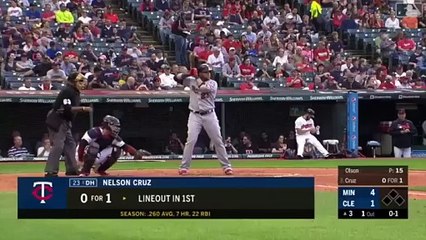 Nelson Cruz conectó su 8vo cuadrangular de la temporada