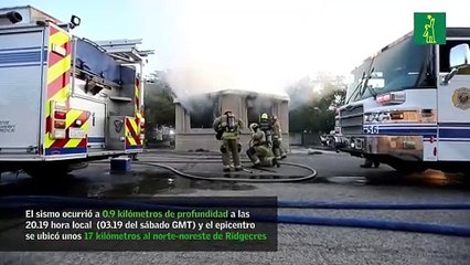 Nuevas imágenes del sismo de 7,1 que sacudió el sur de California