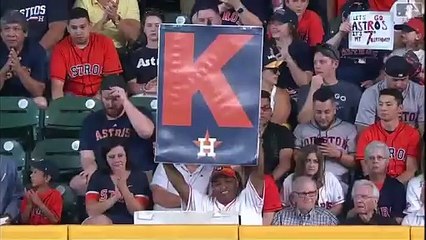 Justin Verlander, lanzador de los Astros de Houston