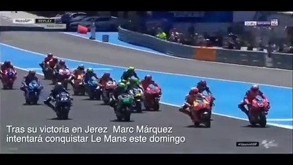 Marc Márquez va como líder a Le Mans
