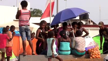 Cientos de niños africanos están en riesgo en la frontera sur de México