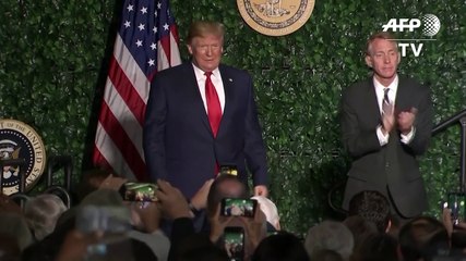 Discurso de Trump boicoteado e interrumpido en medio de acusaciones de racismo