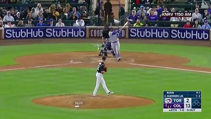 Vladimir Guerrero, el jonrón que hizo récord en MLB