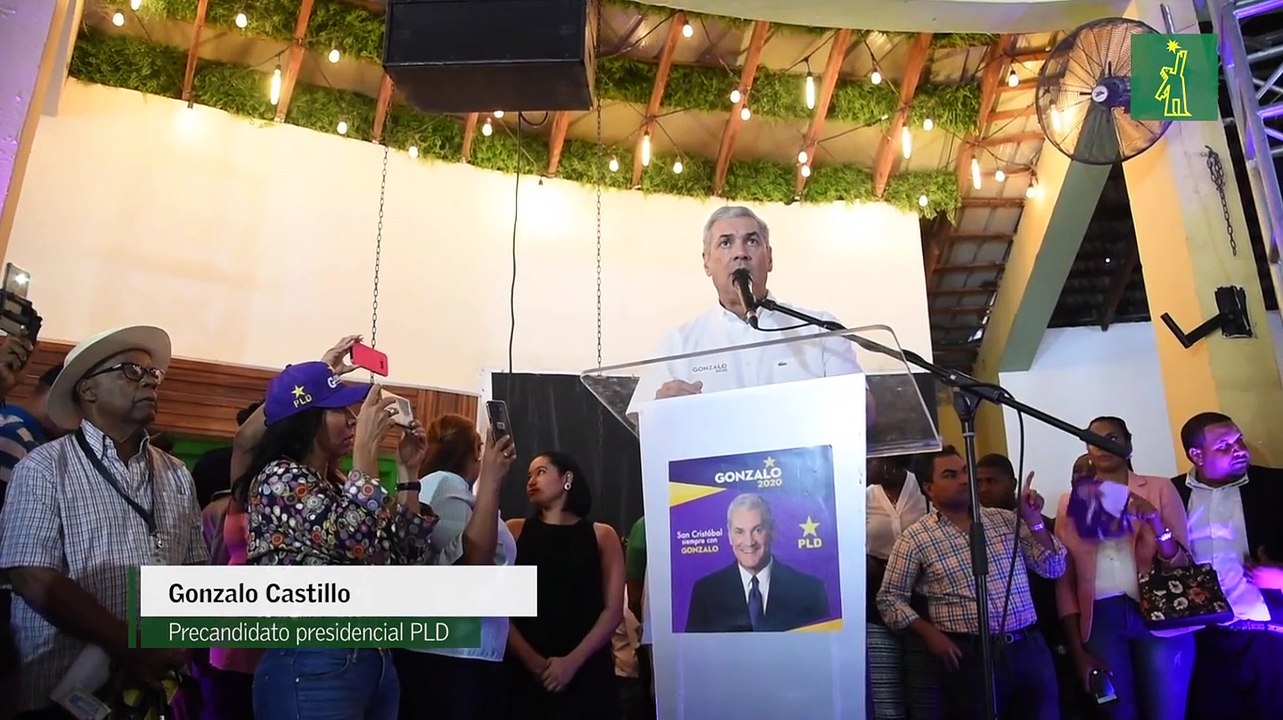 Gonzalo Castillo: “Es lo mismo Gonzalo que Danilo Medina”