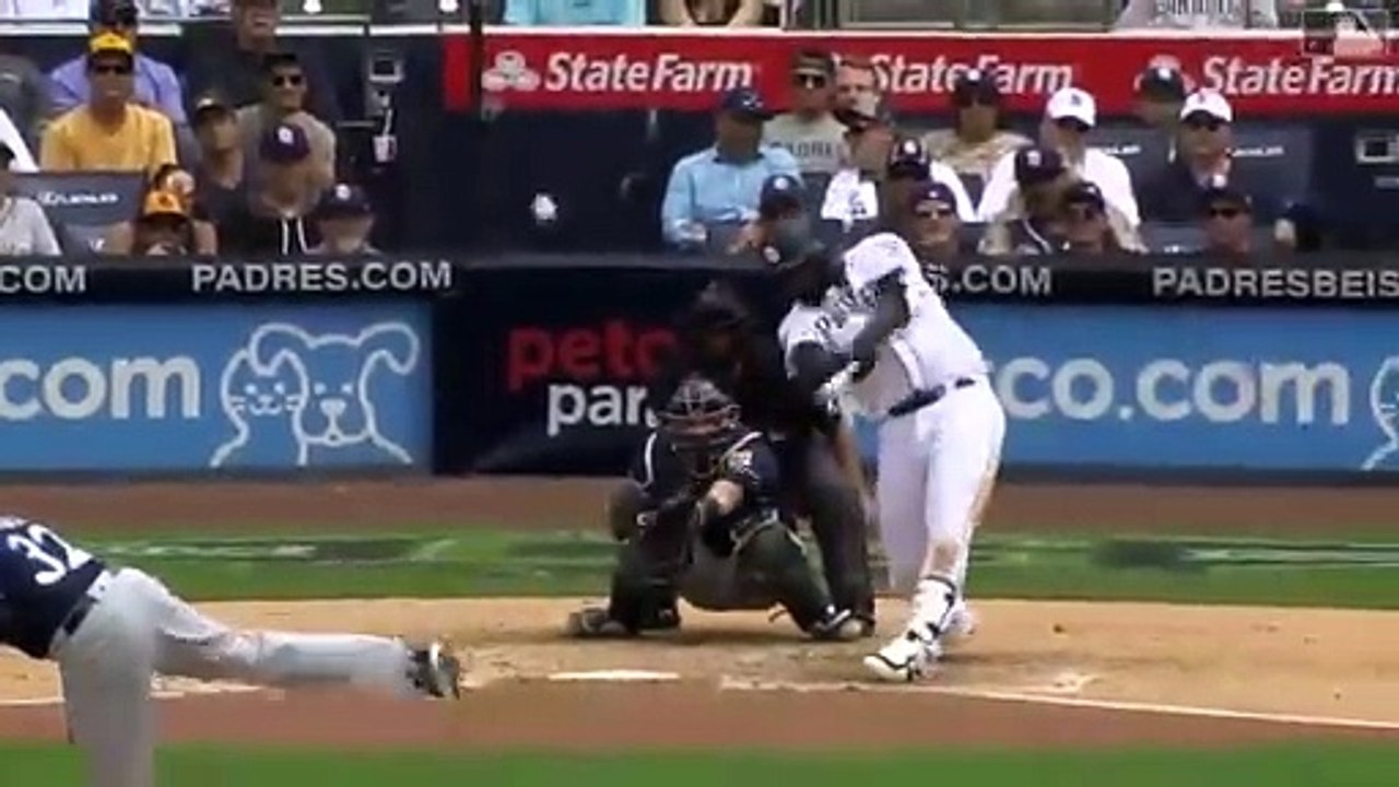 Cuadrangular veinte de Franmil Reyes guía a Padres a triunfo sobre Cerveceros