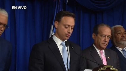Reacción de Reinaldo Pared durante las declaraciones del procurador