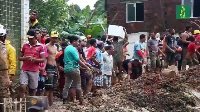 Doce personas muertas y quince heridas es el saldo parcial por lluvias en Brasil