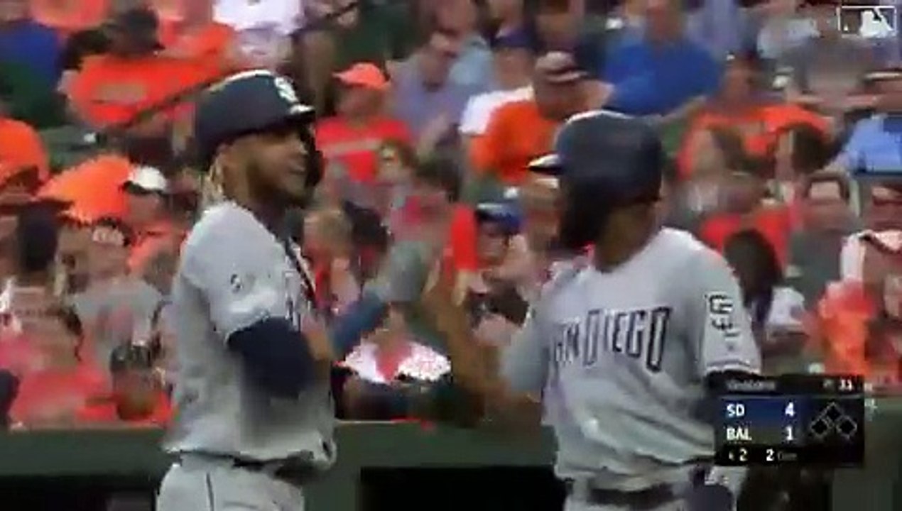 Machado, Tatis y Margot HR