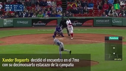 Xander Bogaerts puso la de ganar en Boston