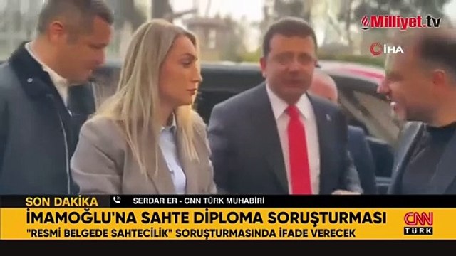 İBB Başkanı Ekrem İmamoğlu'na 'sahte diploma' soruşturması