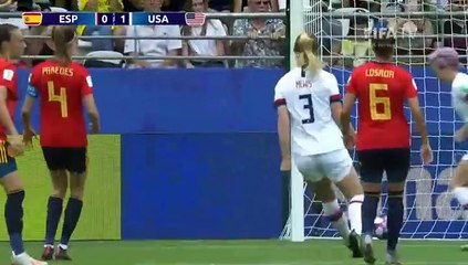 Estados Unidos eliminó a España con dos penales