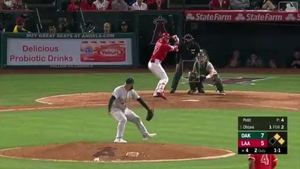 Angelinos vinieron de atrás para vencer a Oakland