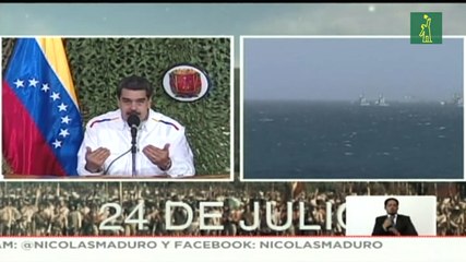 Maduro atribuye apagón masivo a desesperación de EEUU