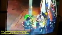 Hombre dispara contra otros tres que jugaban dominó en colmado de Santiago