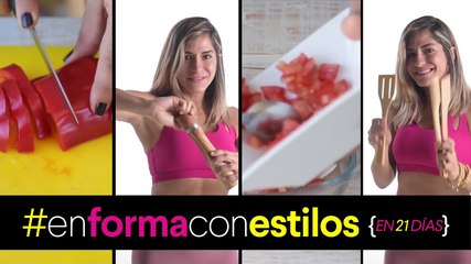 Huevos revueltos + casabe + zucchini