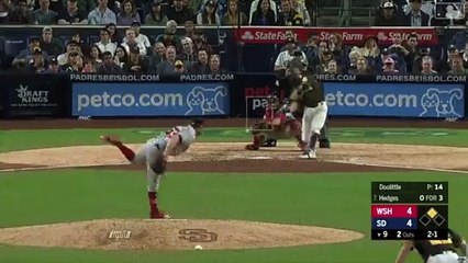 Padres dejan en el terreno a Washington